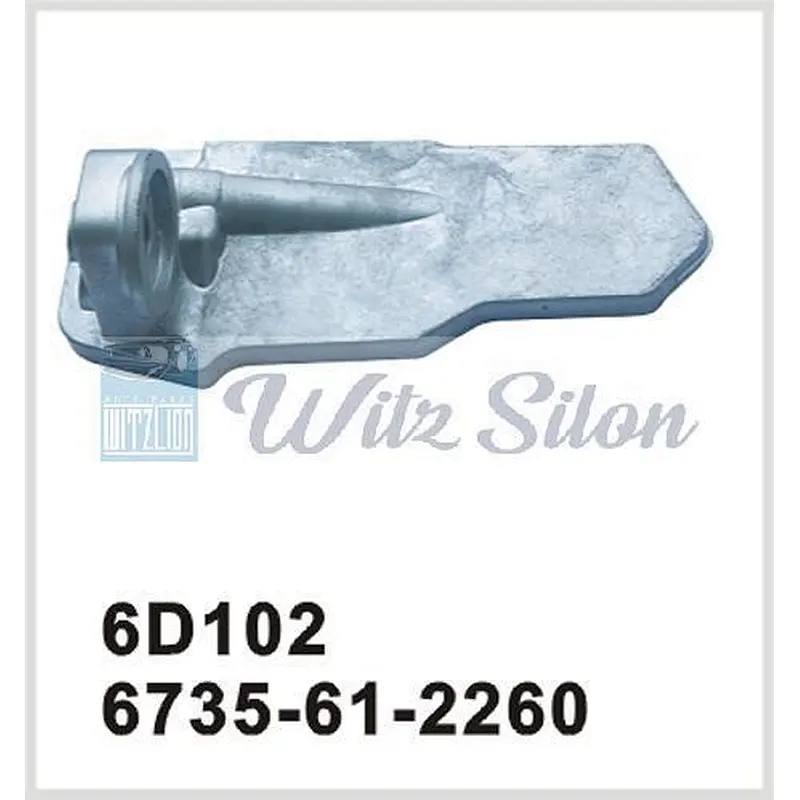 Oil Cooler Cover 6735612260 CUMMINS 6D102