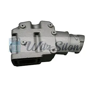 Stock Products Cast Aluminum Marine Exhaust Risers Manifolds Fit Rise