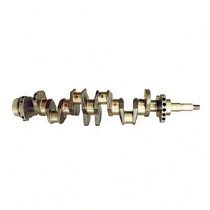 Excavator SK120-6 6D31 6D31T crankshaft steel forging ME082505