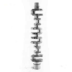Diesel engine 6D16T Forged Steel Crankshaft ME130937 for Mitsubishi
