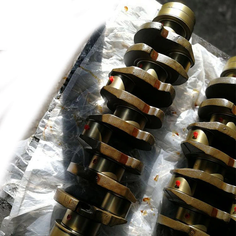SUPPLY ADVANCED CASTING AUTOMOTIVE PARTS DIESEL ENGINE CRANKSHAFT DETAILS FOR ISUZU 4HF1 8970331712