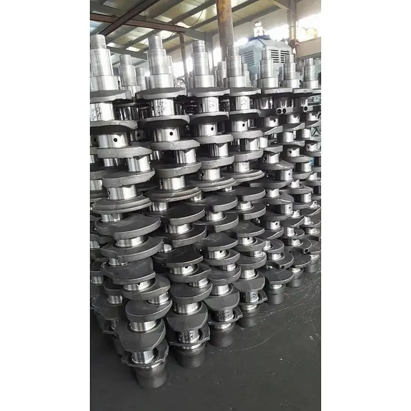 Car auto parts Excavator ZX450-6 Model for ISUZU 6WG1 Engine Crankshaft