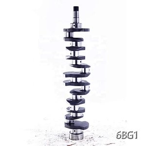 Hot sales Crankshaft 6BG1 6BG1T 1-12310-448-0 for Isuzu Forklift Excavator EX200