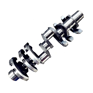 Forged crankshaft 8DC90 8DC91 8DC92 for Mitsubishi excavator bulldozer ME996186