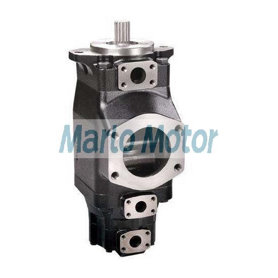 Hot sales Parker Denison T6 of T6EDC T6EDCM T6DDC T6DDCM T6DCC T6DCCM T67DBB T67DCB T67DDB T67EDB triple hydraulic vane pump