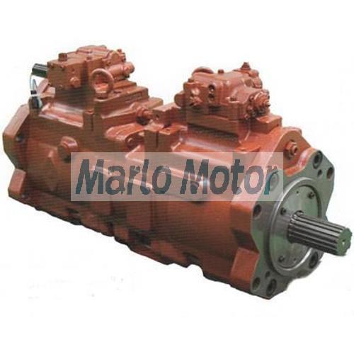Kawasaki K3V of K3V63 K3V112 K3V140 K3V180 K3V280 hydraulic piston pump PTO double hydraulic pump