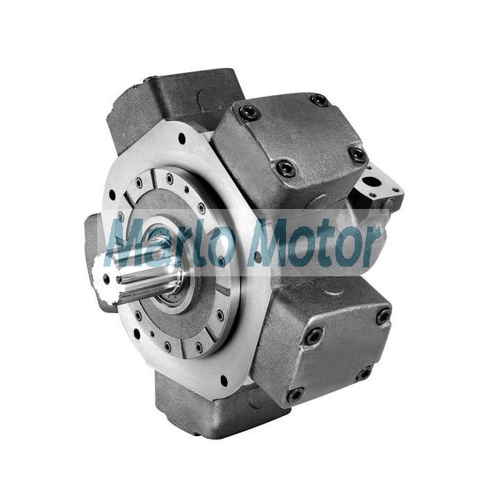 Calzoni MRC series of MRC-3100 MRC-3600 MRC-4500 MRC-5400 MRC-6500 MRC-7000 MRC-8500 MRC-9500 radial piston hydraulic motor