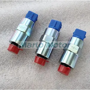176-6219 12V fuel shut off stop solenoid for CAT Caterpillar excavator engine 416D 420D 422E 424D 428D 428F 432D