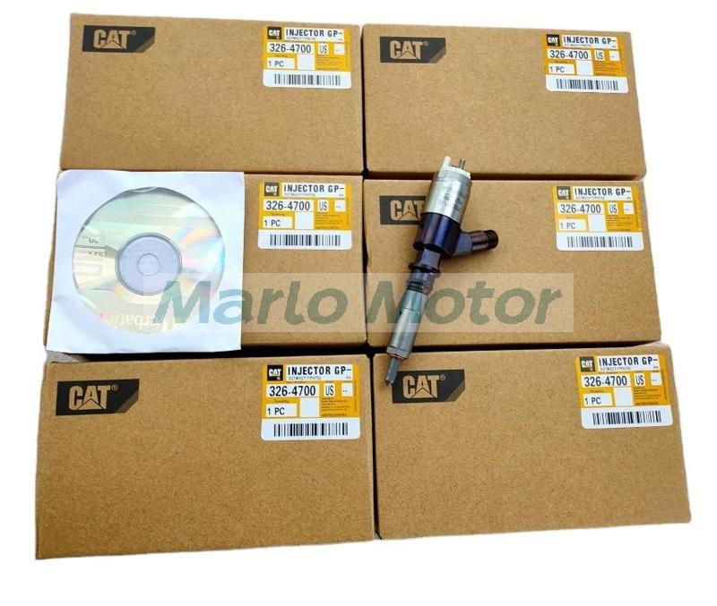 320D 321D 323D C6 C6.4 excavator engine parts fuel injection pump fuel injector 326-4700 3264700 32F61-00062 10R-7675 10R7675