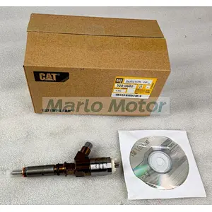 Diesel common rail fuel injector for CAT Caterpillar excavator engine C4.4 C6.6 323D 3200680 320-0680 10R7672 10R-7672 2645A747