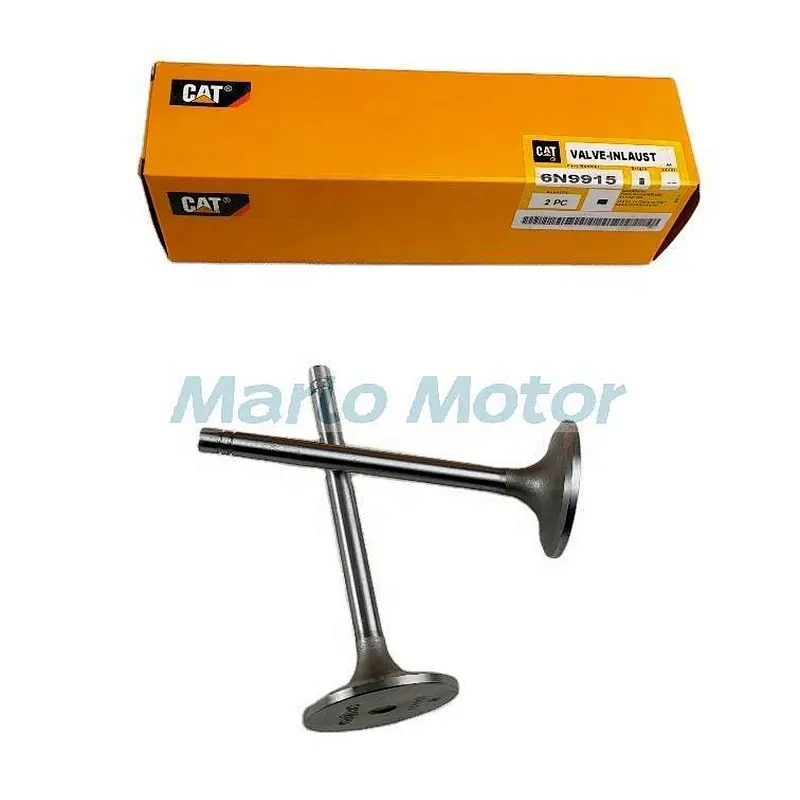 Engine intake valve 6N9915 exhaust valve 2W2620 7N0572 1007861 1487455 7N0573 148-7455 valve guide 1487425 for CAT 3304 3306