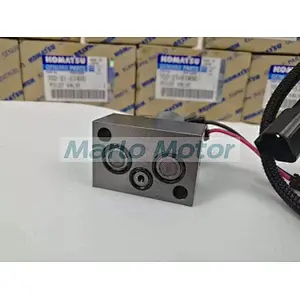 702-21-57400 702-21-57500 702-21-5590 excavator hydraulic main pump solenoid valve for Komatsu PC200-7 PC220-7 PC300-7