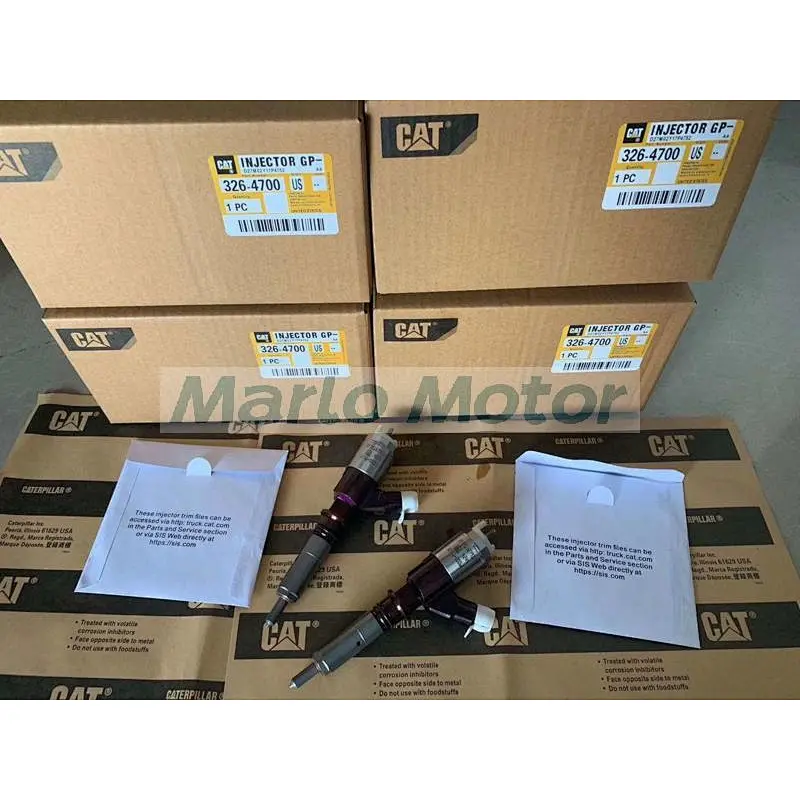 320D 321D 323D C6 C6.4 excavator engine parts fuel injection pump fuel injector 326-4700 3264700 32F61-00062 10R-7675 10R7675