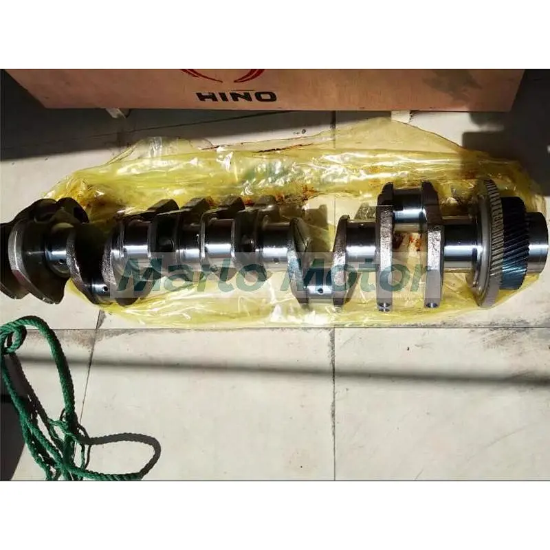 13400-2073 diesel engine crankshaft crank shaftfor Hino P11C