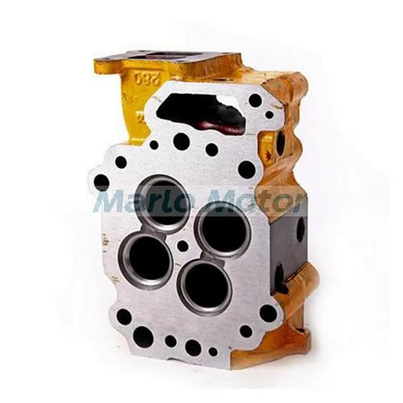Excavator engine parts for Komatsu PC400-6 cylinder head 6D125 6151-11-1102