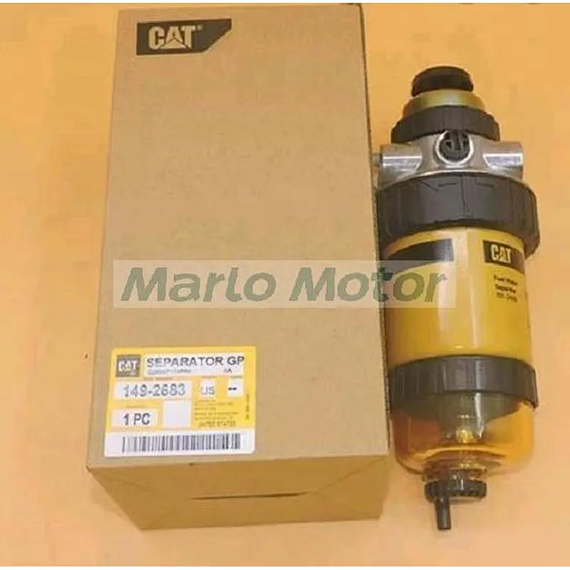 149-2683 fuel filter assembly 1492683 fuel water separator for Caterpillar CAT excavator