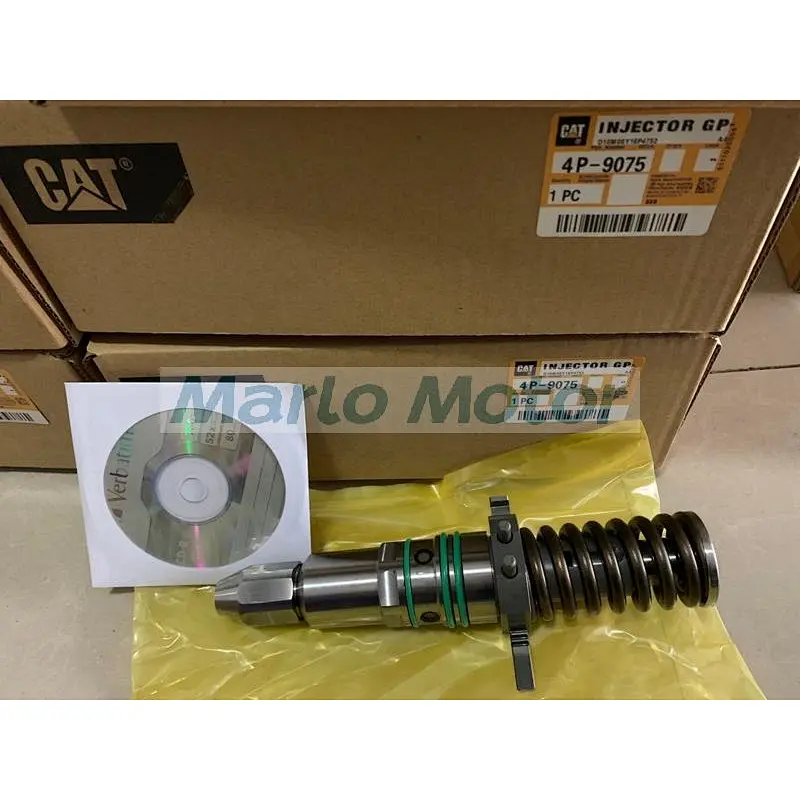 Excavator engine parts for CAT Caterpillar 3508 3512 3516 3524 fuel injector 4P9075 4P-9075