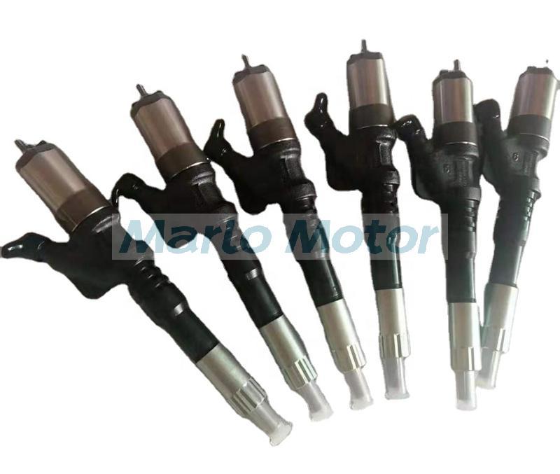 095000-1211 095000-1210 6156-11-3300 6162-75-2160 fuel injector for Komatsu PC400-7 SA6D170E