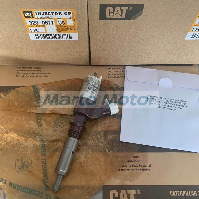 Excavator engine parts for CAT E320D E323D C6.6 fuel injector 2645A749 320-0677 3200677 3200690 320-0690 3210990 321-0990