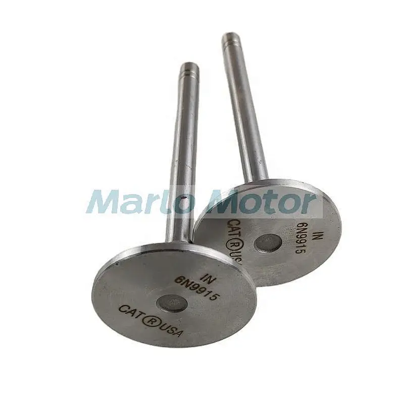 Engine intake valve 6N9915 exhaust valve 2W2620 7N0572 1007861 1487455 7N0573 148-7455 valve guide 1487425 for CAT 3304 3306