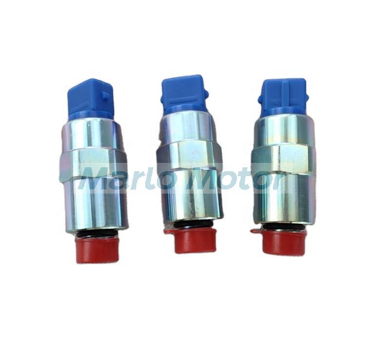 176-6219 12V fuel shut off stop solenoid for CAT Caterpillar excavator engine 416D 420D 422E 424D 428D 428F 432D