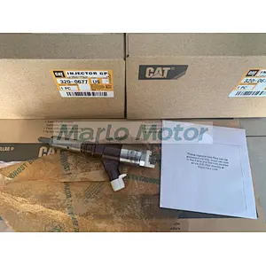 Excavator engine E320D E323D C6.6 C4.4 diesel engine common rail fuel injector 320-0677 3200677
