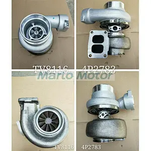 TV8116 turbocharger for CAT Caterpillar earth mover generator CAT 3412 465969-0005 4P-2783 4P2783