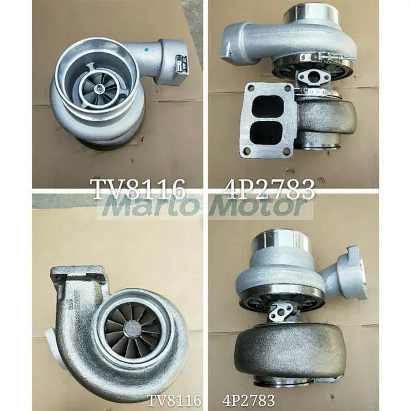 TV8116 turbocharger for CAT Caterpillar earth mover generator CAT 3412 465969-0005 4P-2783 4P2783