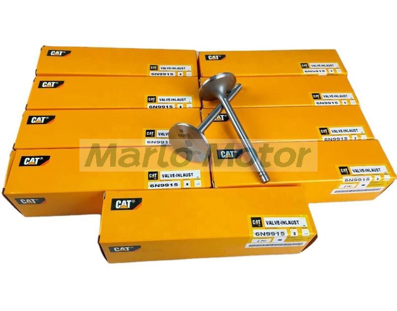Engine intake valve 6N9915 exhaust valve 2W2620 7N0572 1007861 1487455 7N0573 148-7455 valve guide 1487425 for CAT 3304 3306