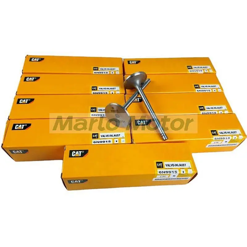 Engine intake valve 6N9915 exhaust valve 2W2620 7N0572 1007861 1487455 7N0573 148-7455 valve guide 1487425 for CAT 3304 3306