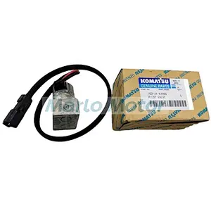 PC200-7 PC220-7 PC300-7 excavator hydraulic main pump solenoid valve 702-21-57400 702-21-57500 702-21-5590