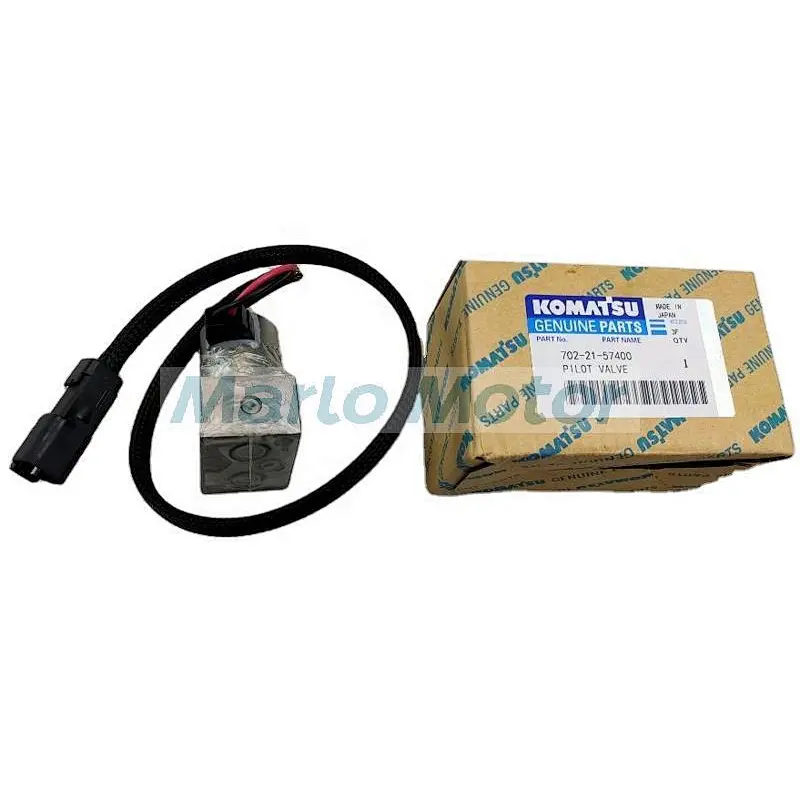 PC200-7 PC220-7 PC300-7 excavator hydraulic main pump solenoid valve 702-21-57400 702-21-57500 702-21-5590