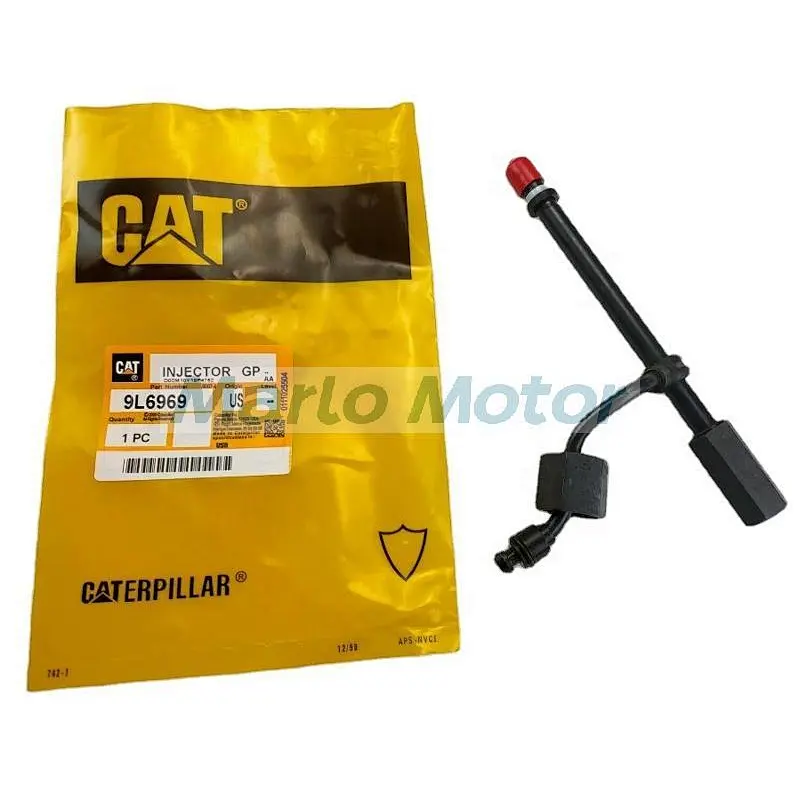 9L6969 0R2504 22762 pencil fuel injector for excavatorCaterpillar CAT 3200 E225 3208 910