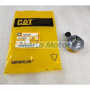 Excavator solenoid valve assembly 286-1511 2861511 312-5620 3125620 for Caterpillar E320D C6 C6.4 fuel pump 3264635 326-4635