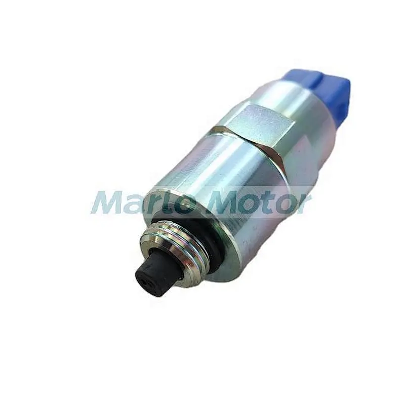 176-6219 12V fuel shut off stop solenoid for CAT Caterpillar excavator engine 416D 420D 422E 424D 428D 428F 432D