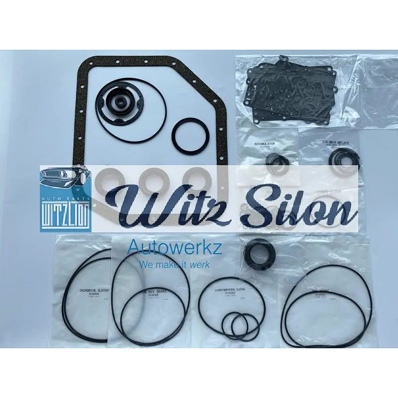 Transmission overhaul kit U340E U341E repair kit master and pistonU340E U341E gearbox overhaul kit for TOYOTA