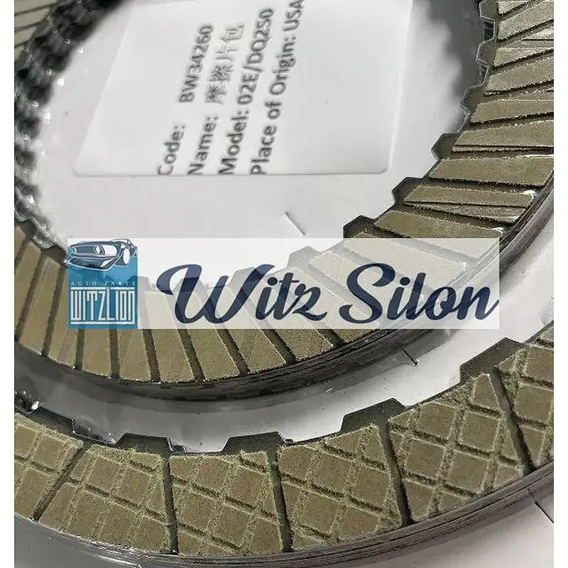 DQ250 DSG 02E Auto Transmission Friction car clutch plates For Audi Skoda for VW Seat 6speed