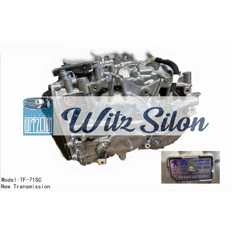 Transmission complete gearbox  TF71SC gearbox for Peugeot 508