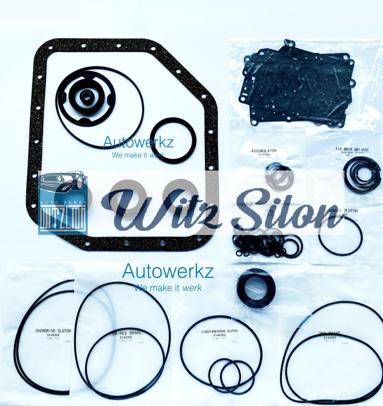 Transmission overhaul kit U340E U341E repair kit master and pistonU340E U341E gearbox overhaul kit for TOYOTA
