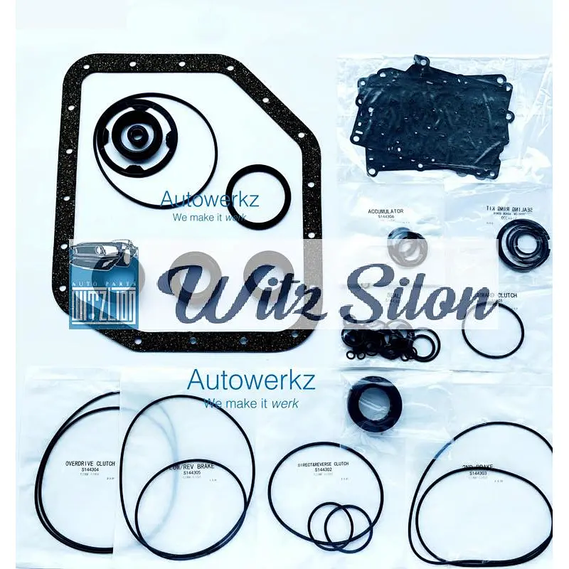Transmission overhaul kit U340E U341E repair kit master and pistonU340E U341E gearbox overhaul kit for TOYOTA