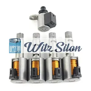 Car RE0F11A JF015E RE0F11A Solenoid Original New Transmission Valve Body JF015 JF016E Solenoid Kit 4 Pcs set