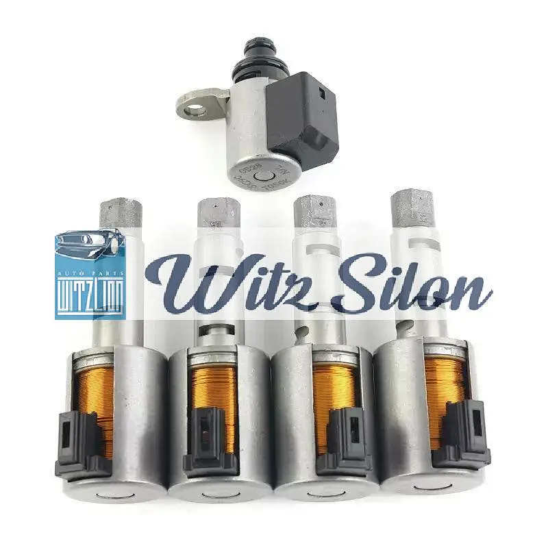 Car RE0F11A JF015E RE0F11A Solenoid Original New Transmission Valve Body JF015 JF016E Solenoid Kit 4 Pcs set