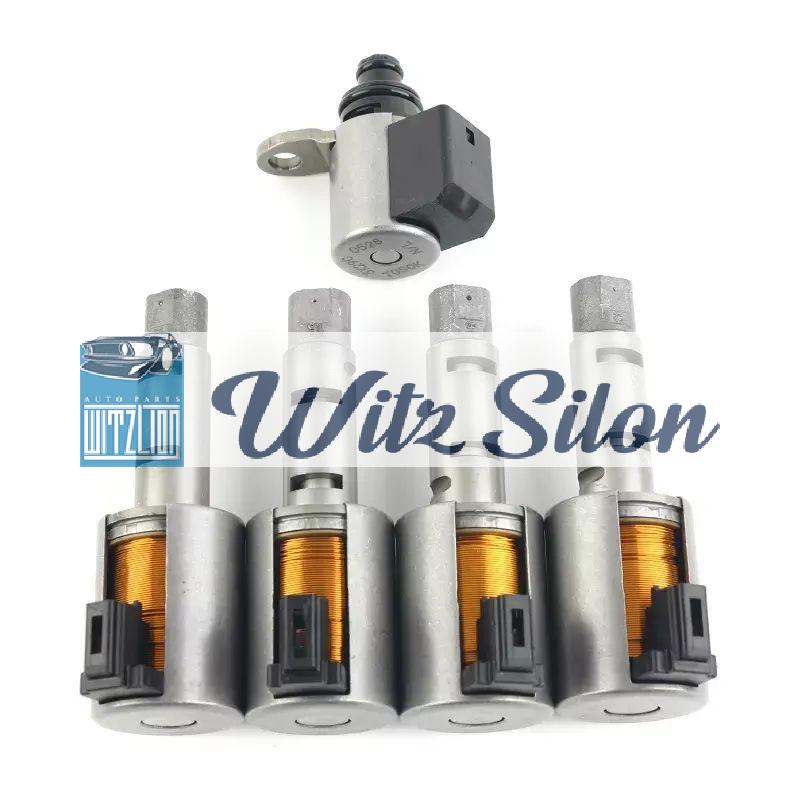 Car RE0F11A JF015E RE0F11A Solenoid Original New Transmission Valve Body JF015 JF016E Solenoid Kit 4 Pcs set