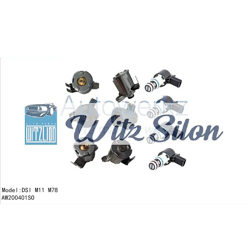solenoid valve 6 speed M11 Transmission Parts M11 BTR 6AT Audis DSI M11 M78 Transmission Solenoid Valve