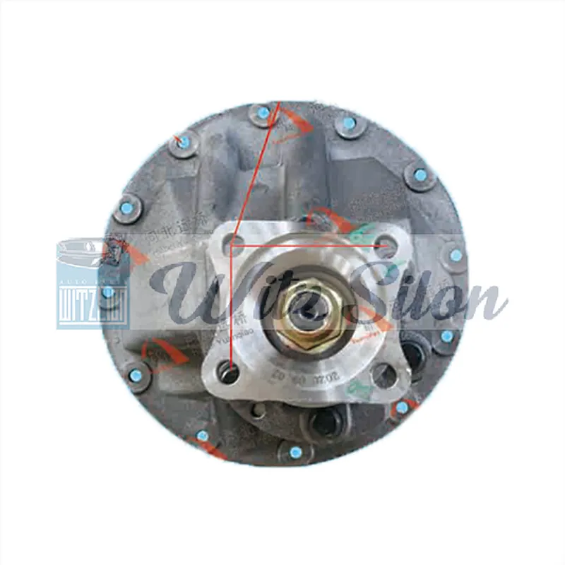 Speed ratio is 8 41. Number of semi-axle teeth is 28 Original car differential for Wuling N300 truck differential assembly
