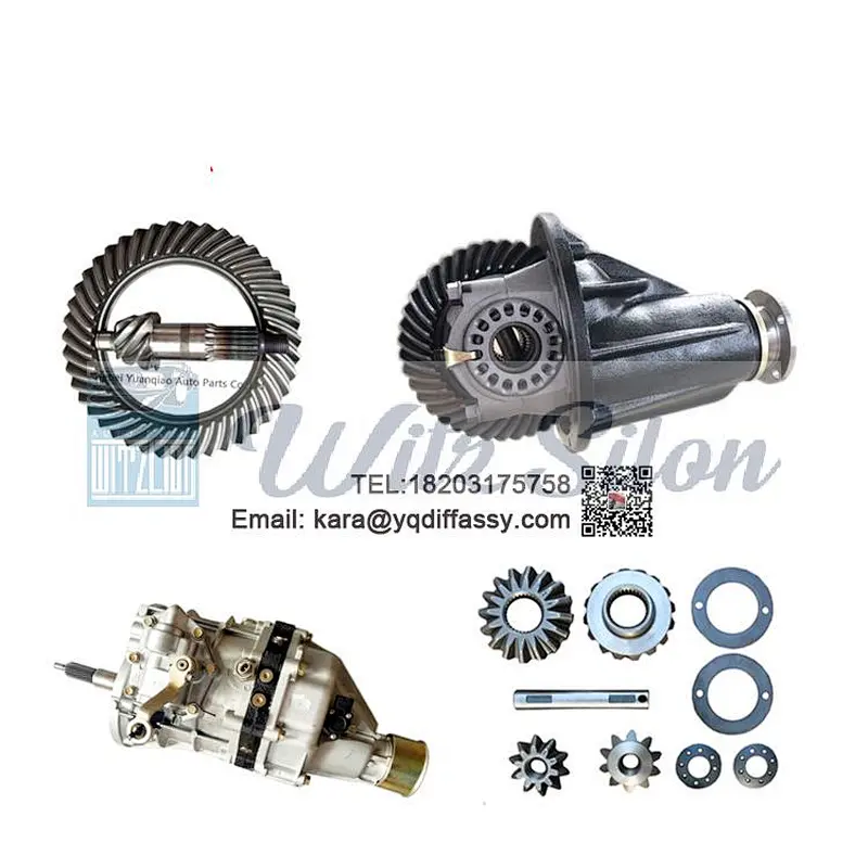gear diffs for heavy duty truck trailer rear axle differential freeshipping EQ153 differential