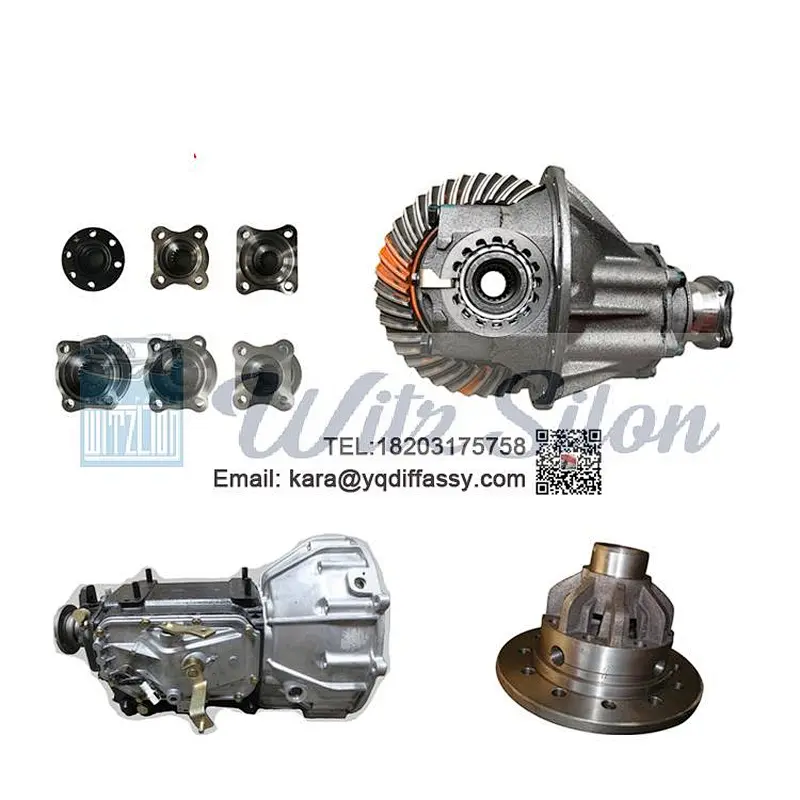 gear diffs for heavy duty truck trailer rear axle differential freeshipping EQ153 differential
