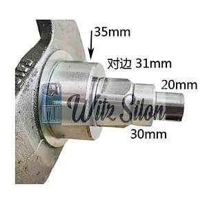 Hot selling automotive engine parts crankshaft For DEWAOO NUBIRA KALOS LACETTI CHEVROLET AVEO 96350171