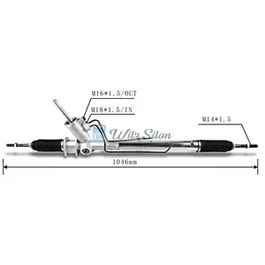 OEM 92098992 9062911 9005916 Hydraulic Steering Gear Power Steering Rack For Chevrolet SAIL