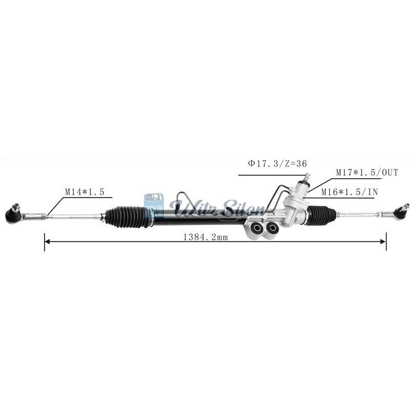 8-97946131-0 RHD Hydraulic Power Steering Rack For ISUZU DMAX 2WD 2012-